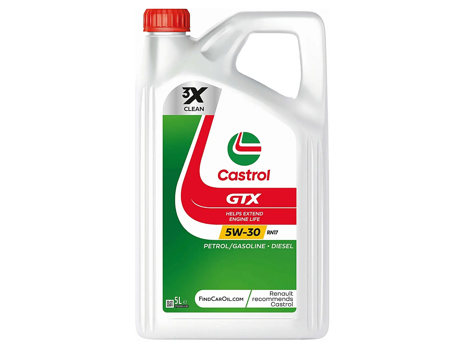 Castrol GTX 5W-30 RN17, 5,0 L VE4