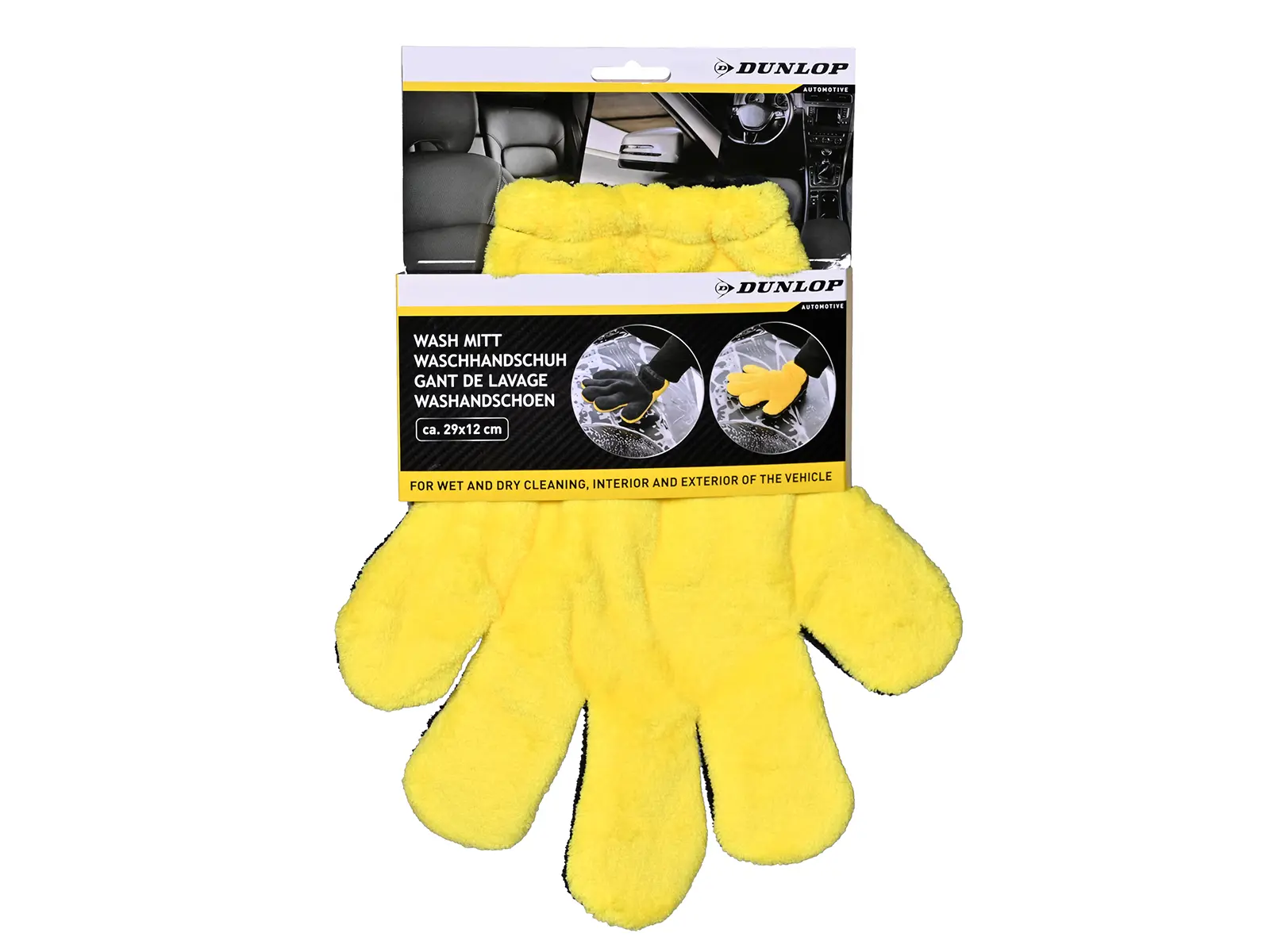 DUNLOP Waschhandschuh