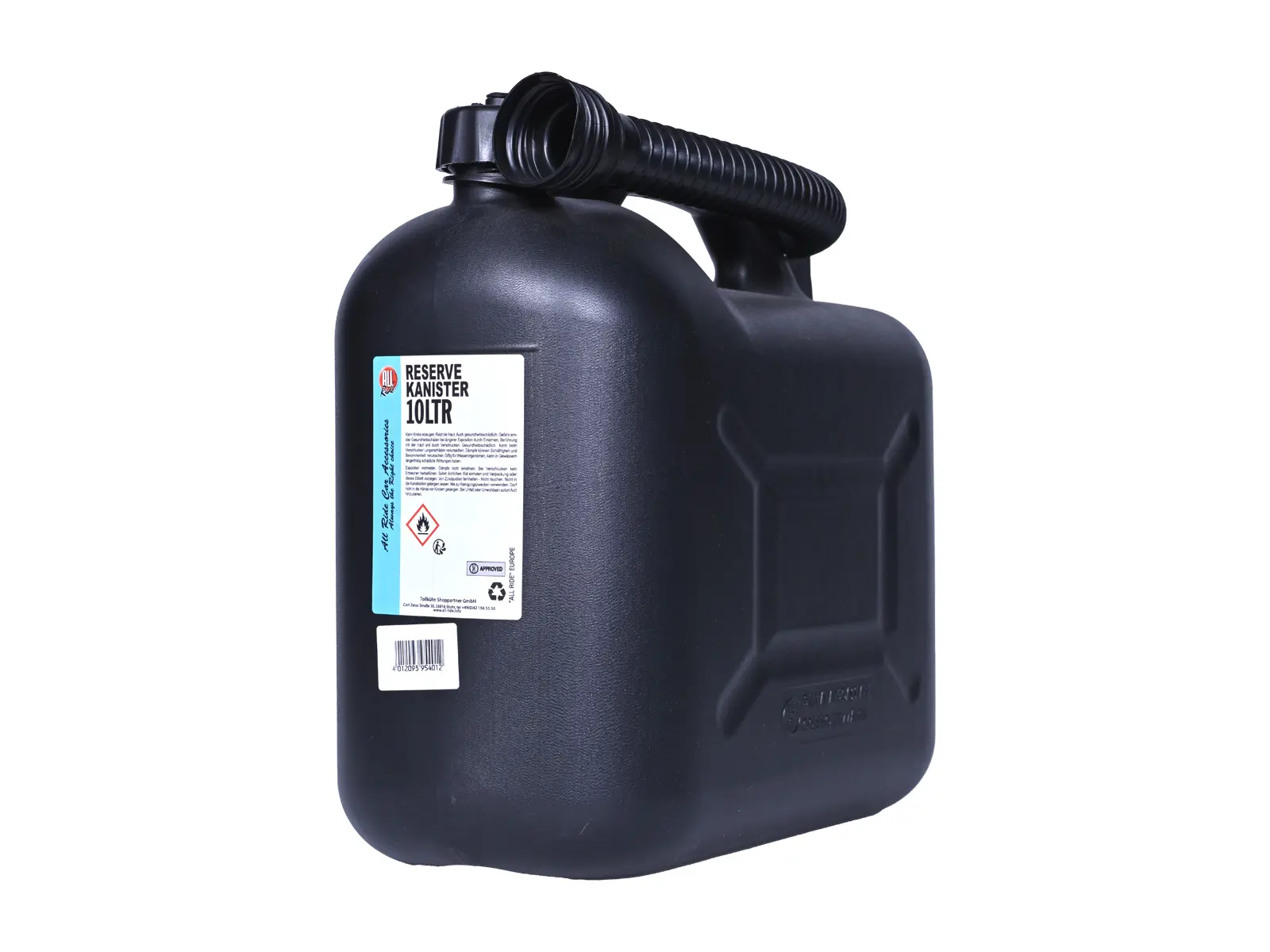 Kanister 10 Ltr. schwarz VE5