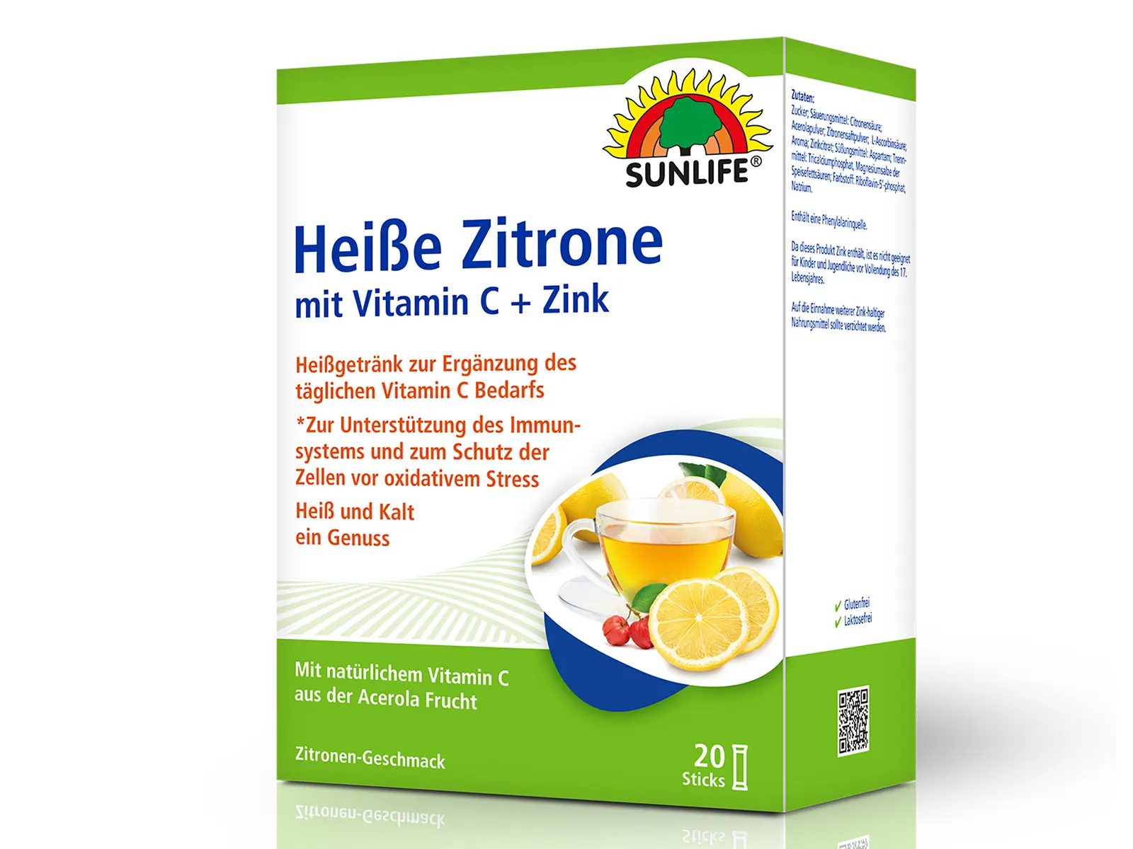 SL Heiße Zitrone + Acerola Sticks