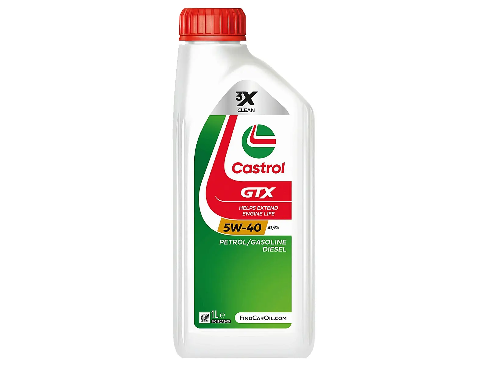 Castrol GTX 5W-40 A3/B4, 1,0 L VE12